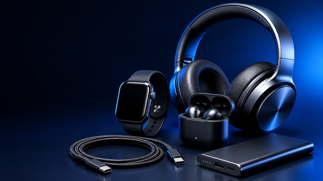 Studio Wireless Headphones, Smartwatches, and Audio Gear